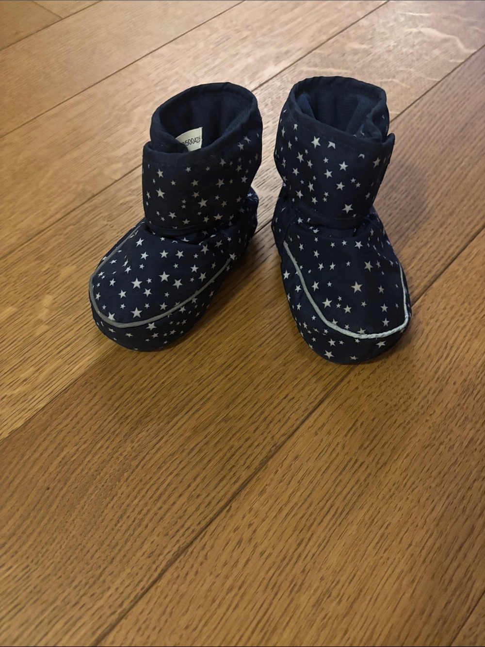 3M Thinsulate Navy Star Baby Boots 12-18 months